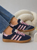 Adidas Handball Spezial Azul Marinho Rosa | Ténis Casuais