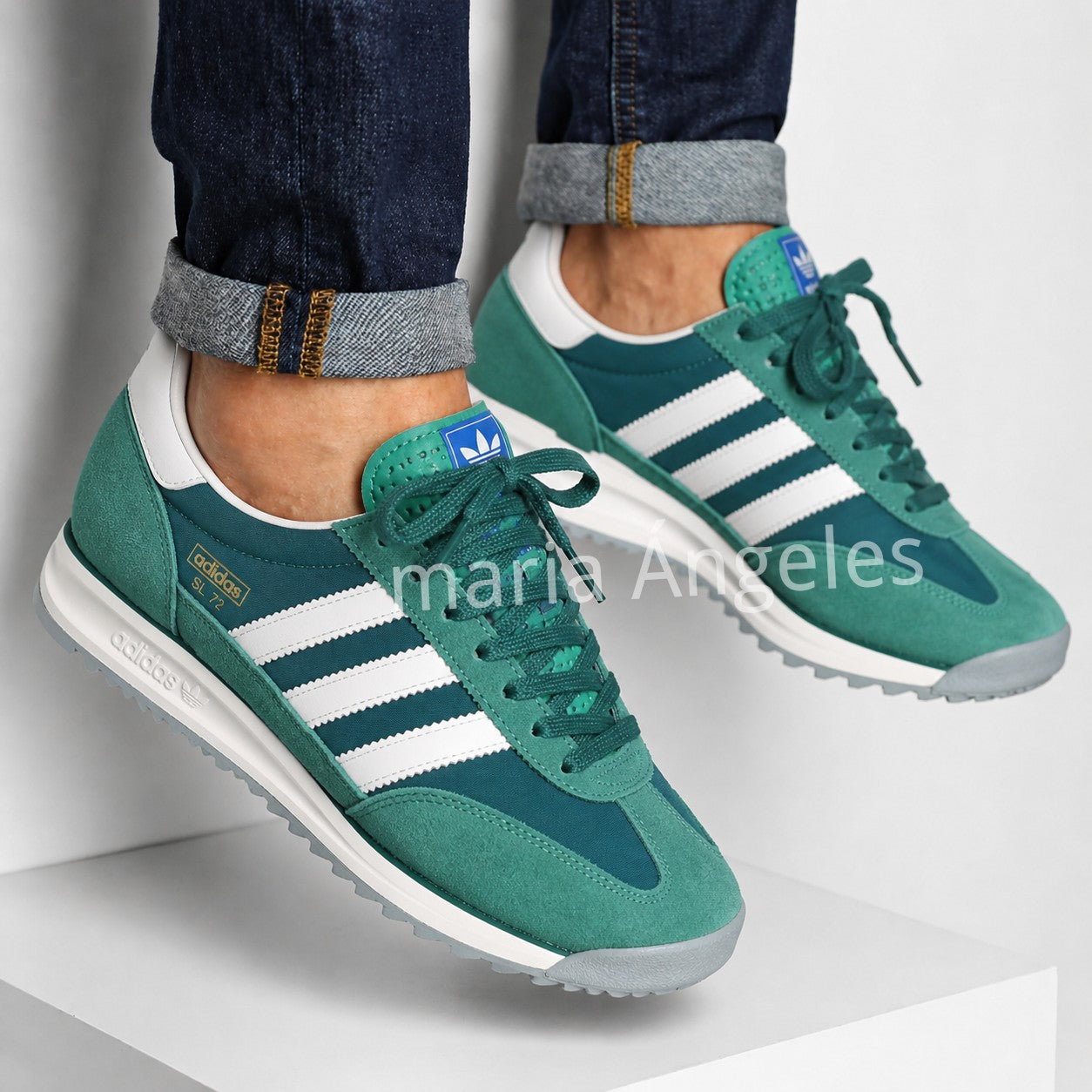 Adidas SL 72 Verde/Branco – O Clássico que Une Estilo e Conforto