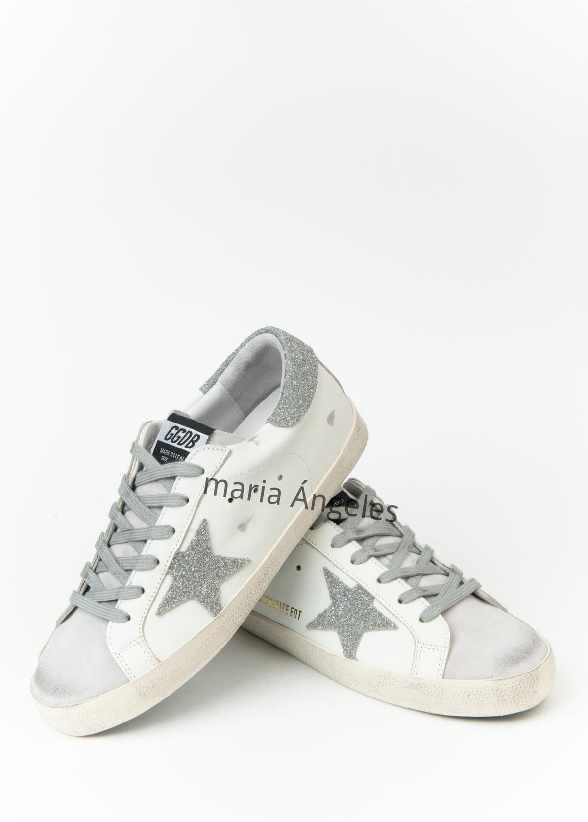 Golden Goose Superstar – Blanco y Plata