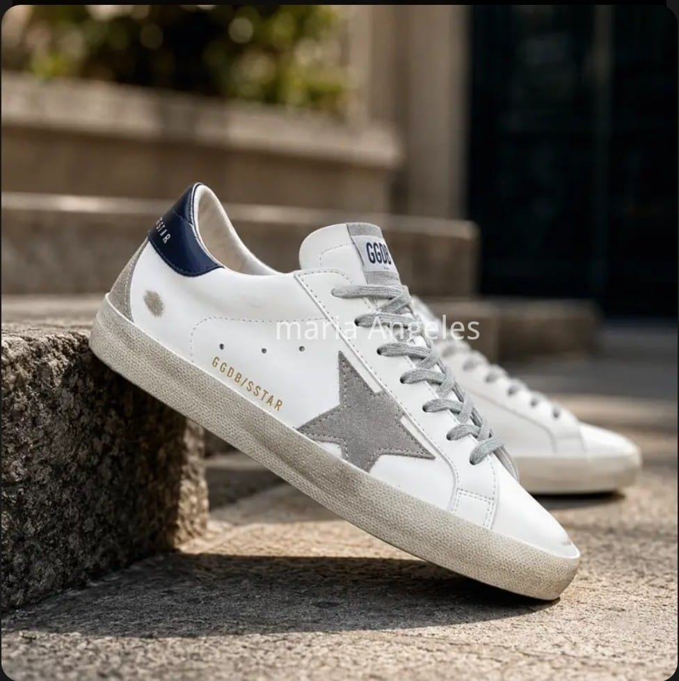 Golden Goose Superstar – Blanco y Gris