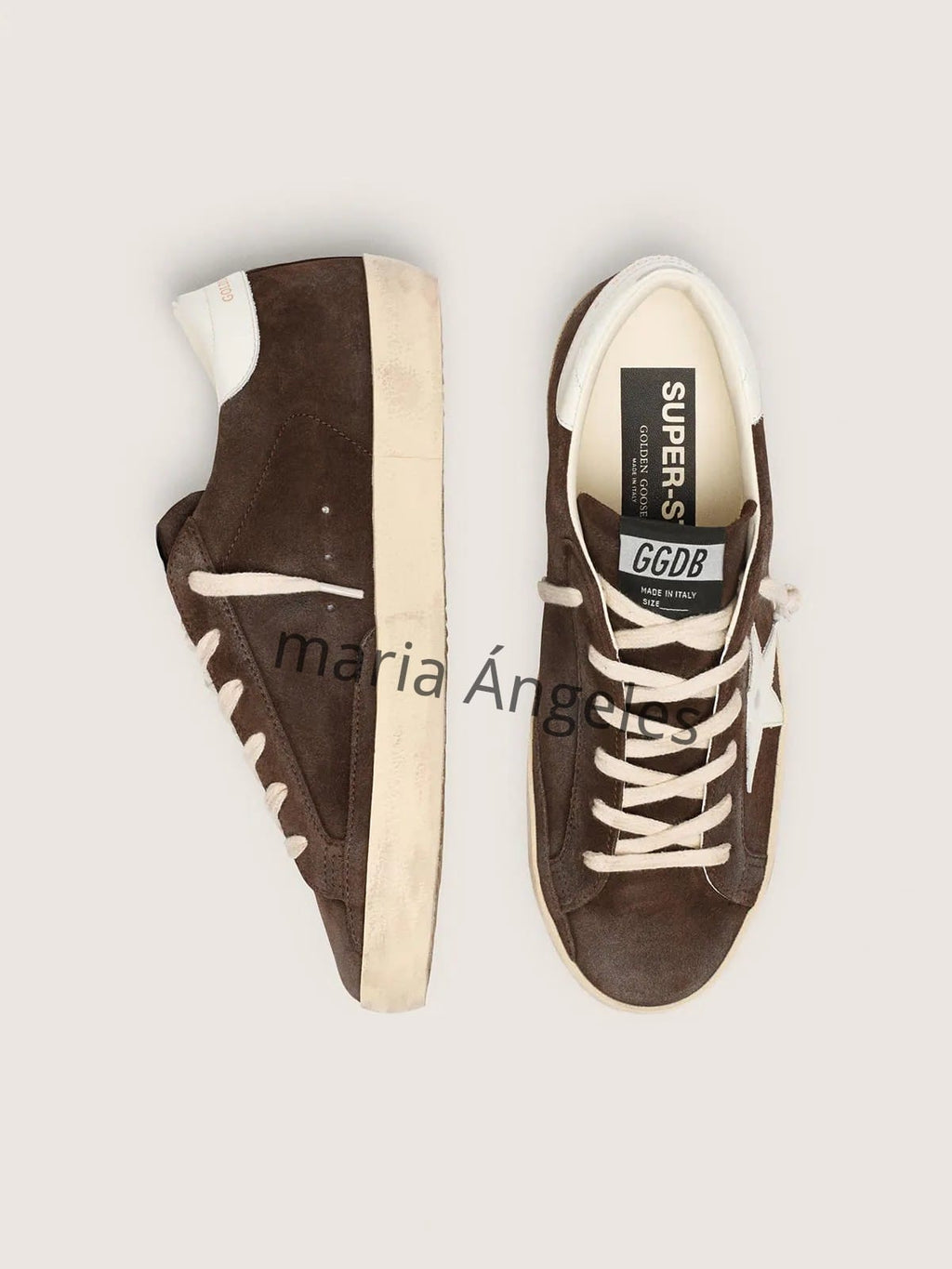 Golden Goose Superstar – Marrón y Blanco